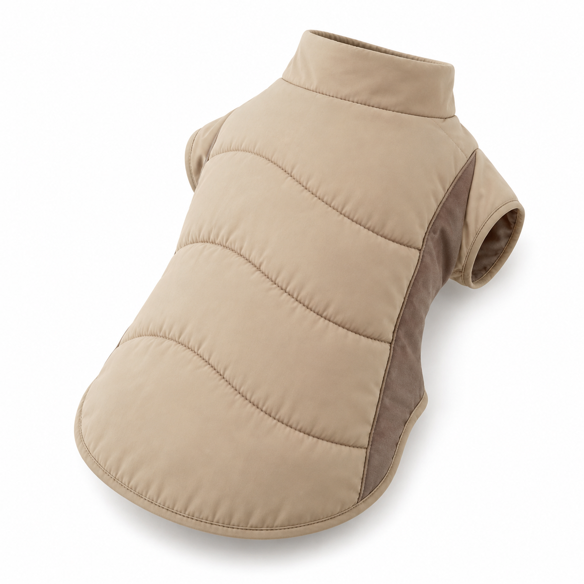 Dune Offset Quilted Dog Jacket