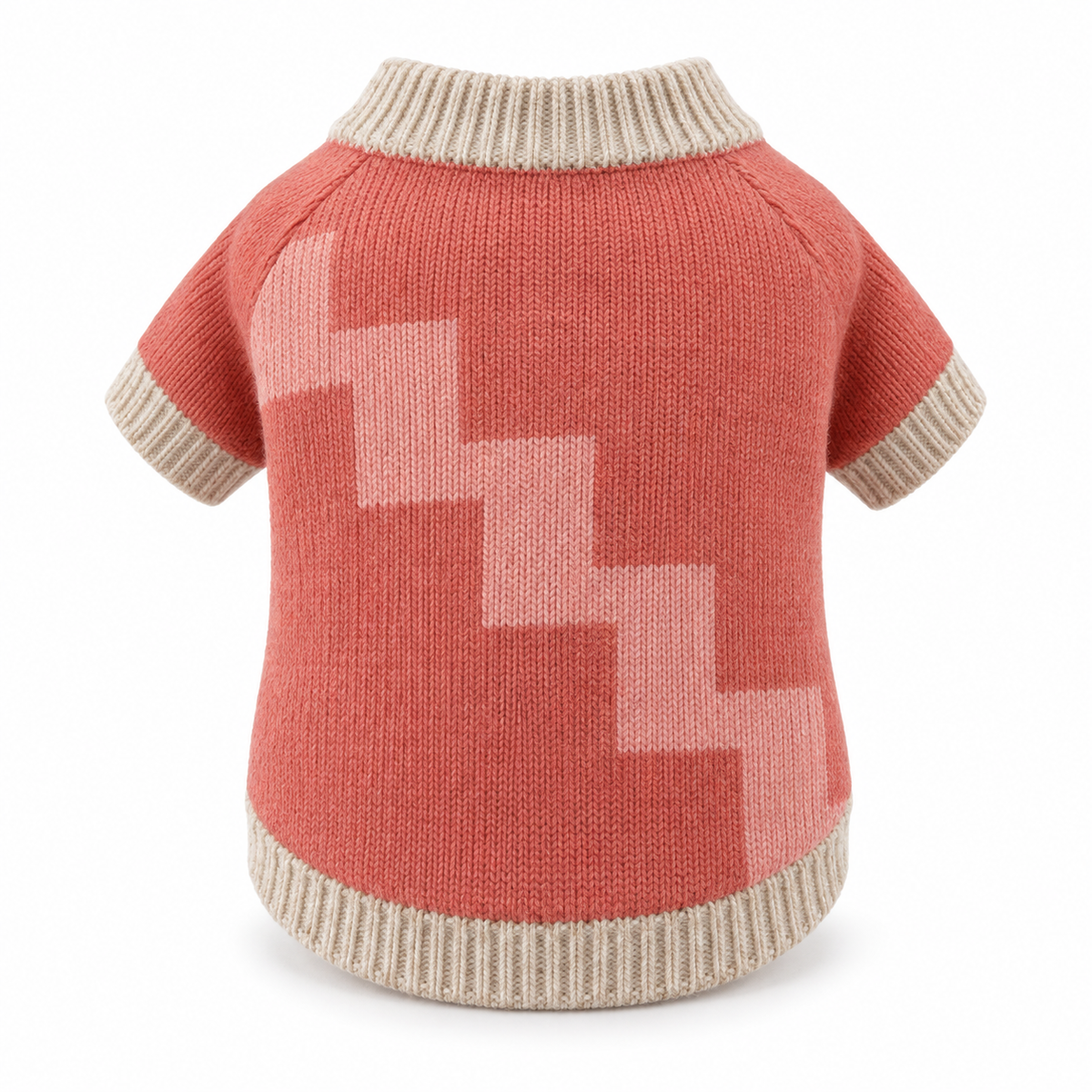Coral Step Knit Dog Cardigan
