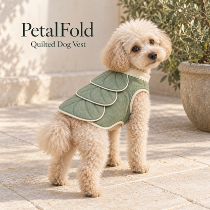 Layered Petal Dog Vest
