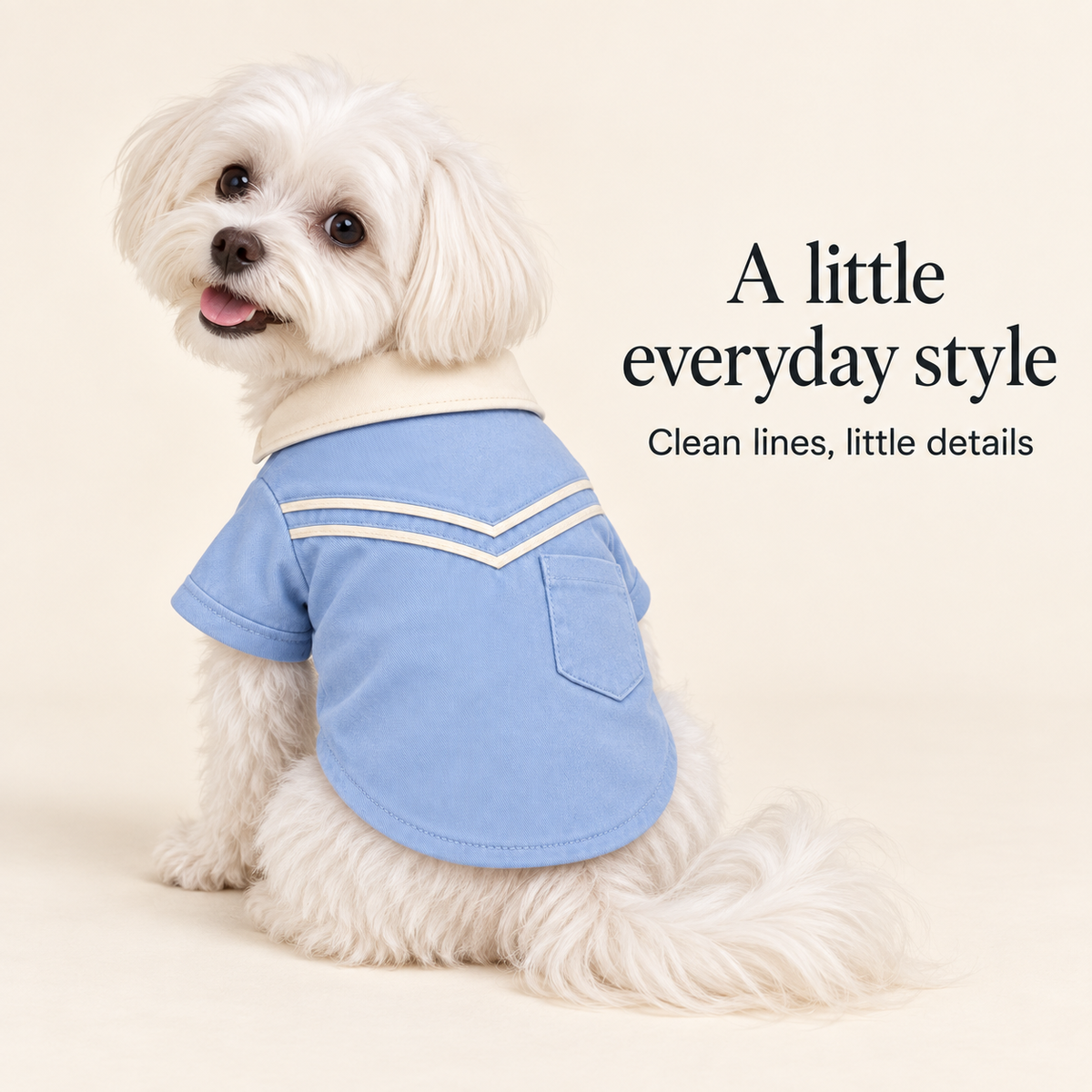 Harbor Chevron Dog Shirt