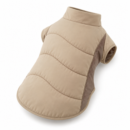 Dune Offset Quilted Dog Jacket