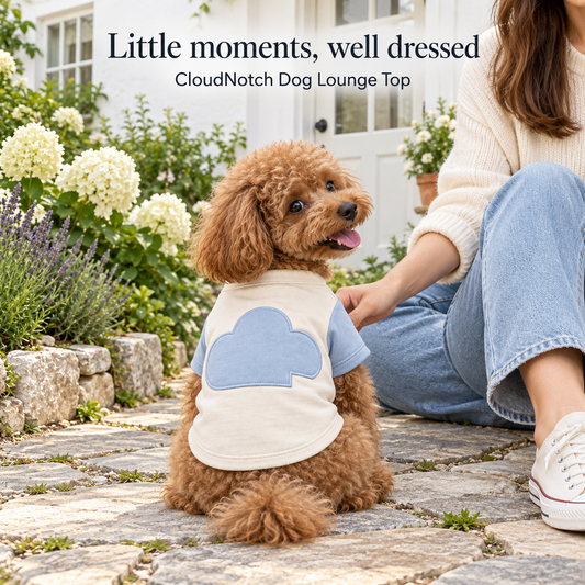 Cloud Arc Colorblock Dog Lounge Top