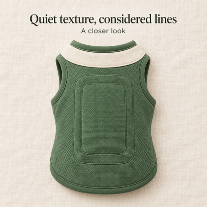 Cedar Loop Textured Dog Vest