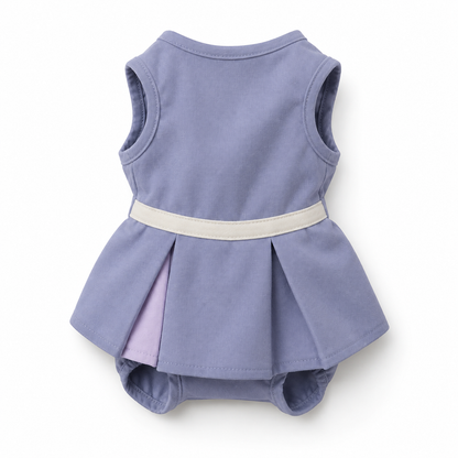 Twilight Double-Pleat Dog Dress