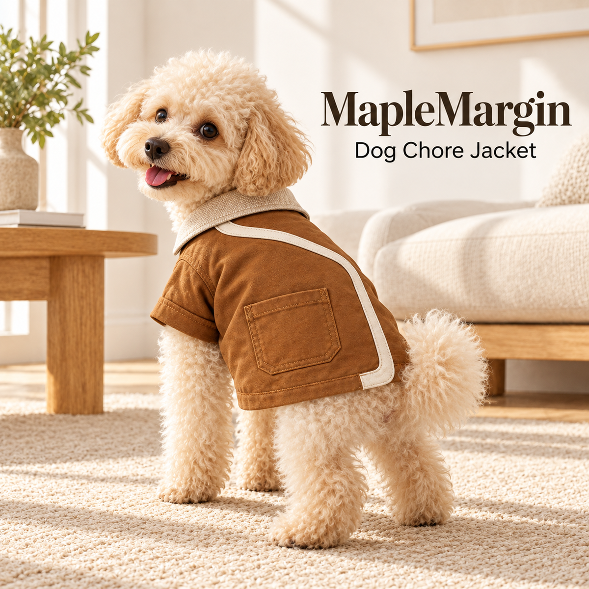 Maple Margin Dog Chore Jacket